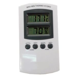 Thermomètre/Hygromètre avec minimum et maximum en mémoire
