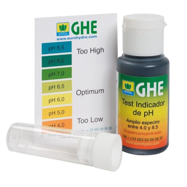 Ph test réactif chimique (Easy Test ou GHE)