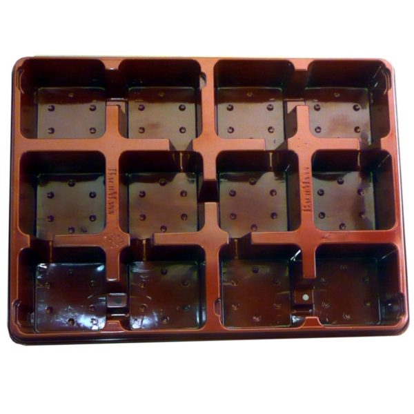 Plateau souple pour 12 pots 9*9cm