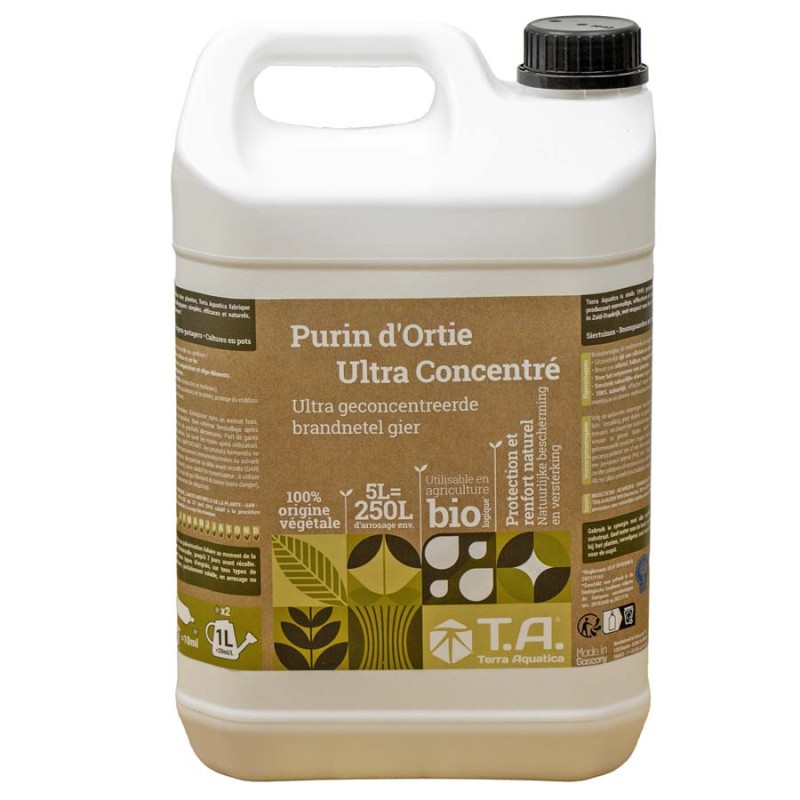 Purin d'ortie ultra concentré - Terra Aquatica - Le jardin de poche - Tout pour l'autoproduction - Growshop Rennes